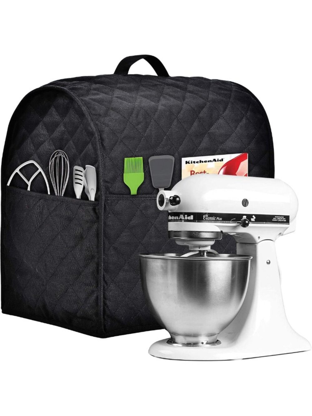 Universal Stand Mixer Cover for Tilt Head & Bowl Lift Models - Soft Cotton